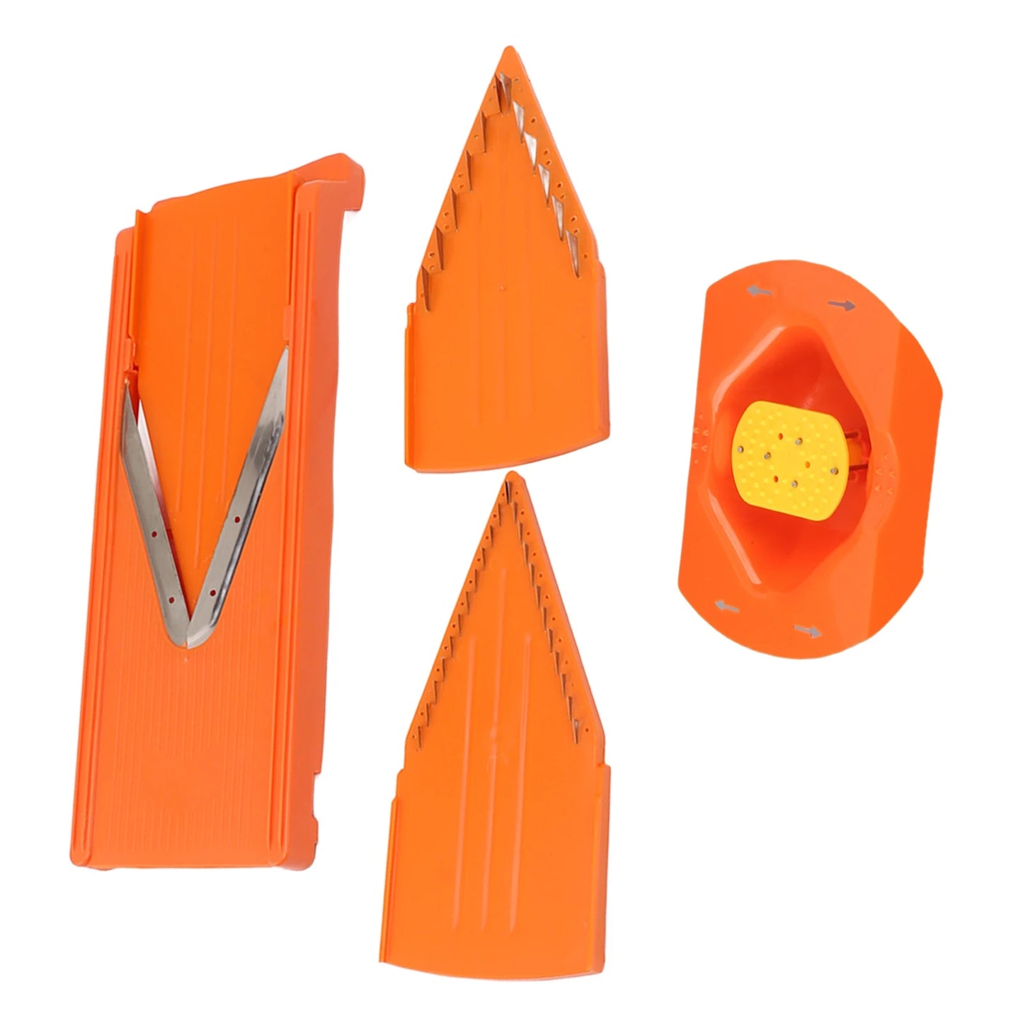 Manual Vegetable Cutter Mandolin Vegetable Cutter Large Frame Practical Hand Protector Stainless Steel Blade Kitchen Tools
