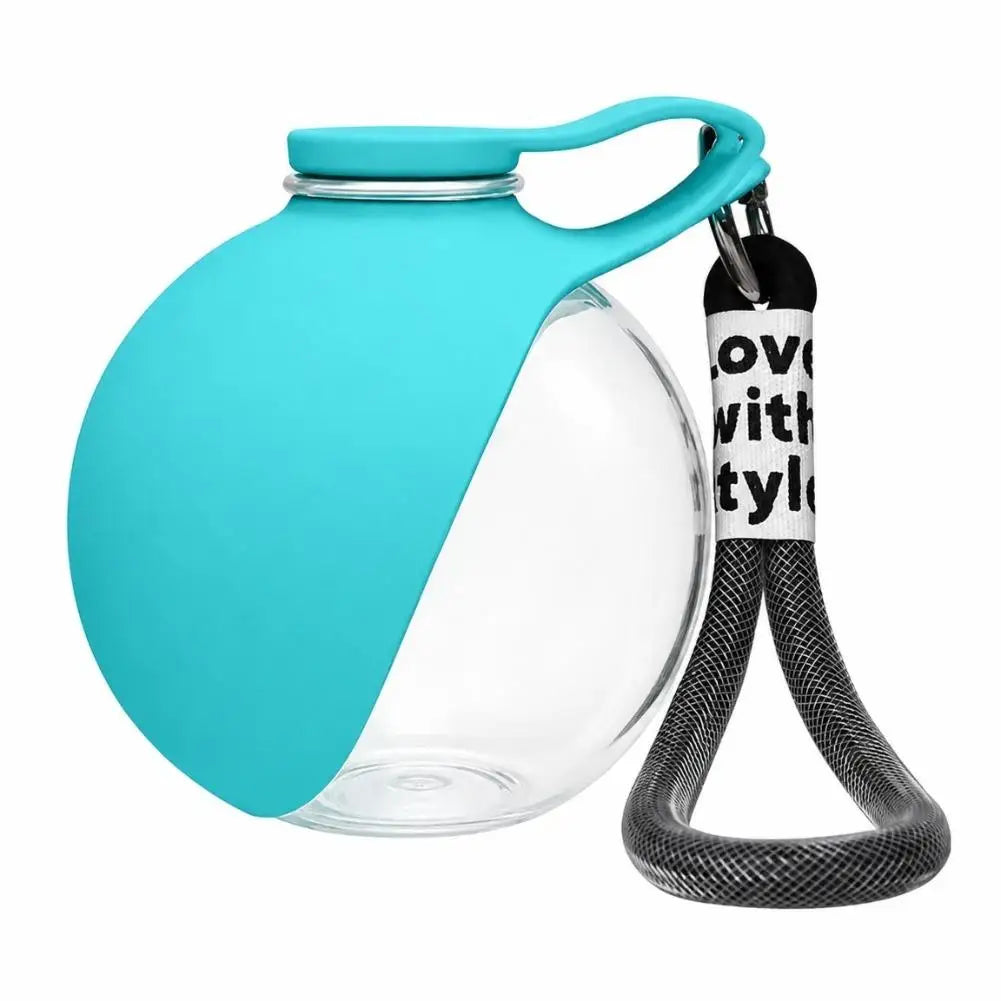 Portable Dog Water Bottle with Foldable Silicone Bowl, Leak-Proof Backflow,Large Capacity Pet Water Dispenser for Dogs & Cats