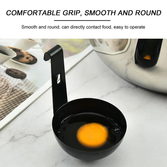 1/2pcs Poached Egg Maker Nonstick Large Egg Poachin Boiled Holder Egg Steamer Rack Eggs Cooker Kitchen Supplies Gadgets for Home