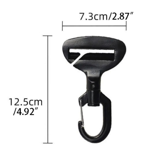 Anti-interference Pet Safety Buckle Easy to Use Sustainable Pet Travel Car Seat Hook Durable Dogs Locking Snap Seat Belts Travel