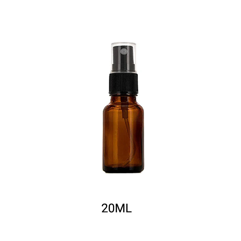 10/15/20/30/50/100/500ml Amber Glass Spray/Dropper Bottles Sprayer Trigger Aromatherapy Dispenser Roller on for Essential Oil