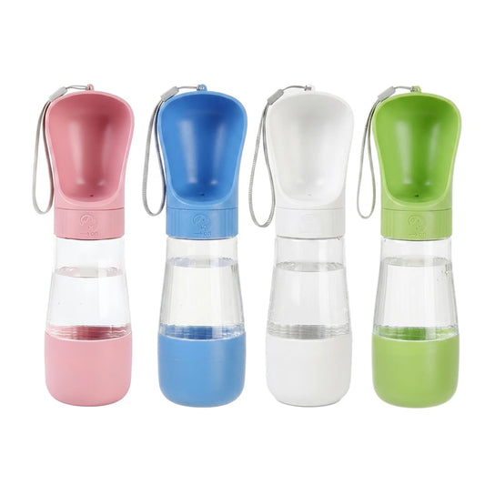 2 in 1 Dog Water Bottle Portable Water Dispenser with Food Container for Small Large Dogs Cats Golden Retriever Feeding Supplies
