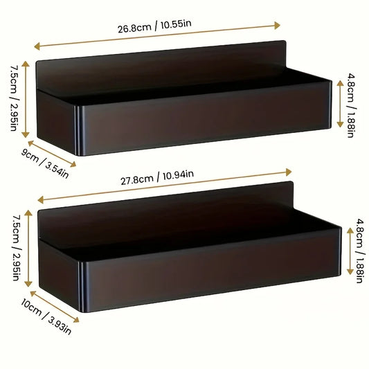 Magnetic Fridge Spice Rack Organizer Kitchen Storage Shelf Metal Wall Mounted for Jars Container Basket Seasoning Storage Box