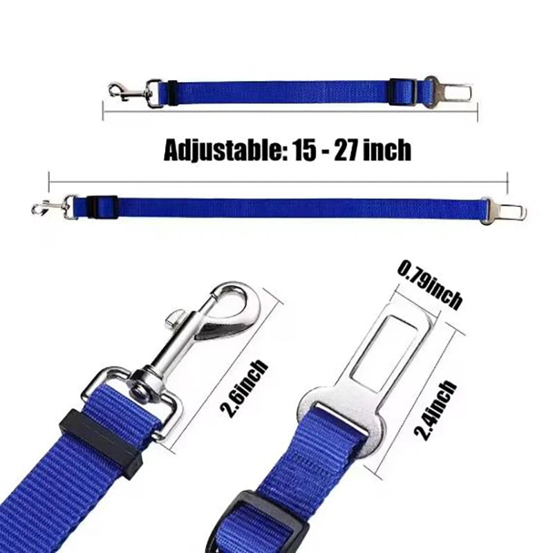 Dog seat belts hot sale pet car seat belt retractable leash dog carrier safety convenient dog leash supplies