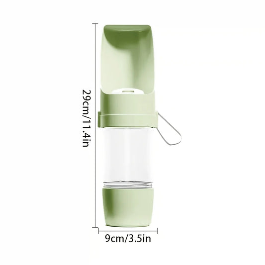 Portable Dog Water Bottle Durable Pet Hydration Dispenser Outdoor Walks Hiking Travel Pet Ergonomic Bottle Dog Water Dispenser