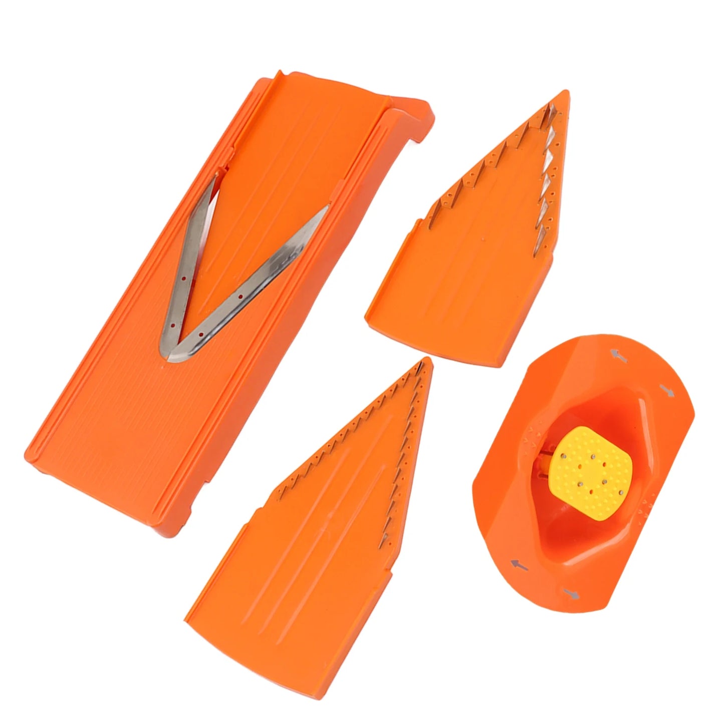 Manual Vegetable Cutter Mandolin Vegetable Cutter Large Frame Practical Hand Protector Stainless Steel Blade Kitchen Tools