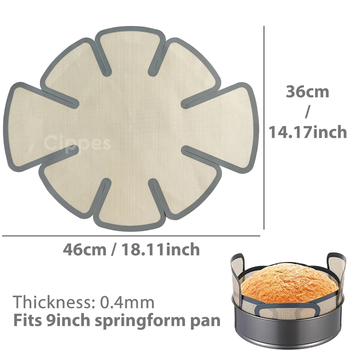 Silicone Bread Loaf Pan Liners, Reusable Nonstick Long Tab Handles Bread Pan Baking Mats, for 9x5inch Bread Pans, Heat Resistant