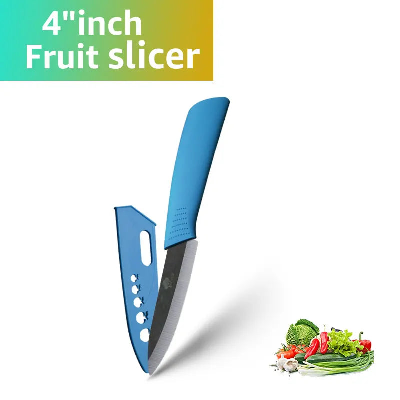 Ceramic Knives Kitchen knives Set 3 4 5 6 inch Chef knife Cook Set Chef Utility Slicer Vegetable Peeler White Zirconia Blade