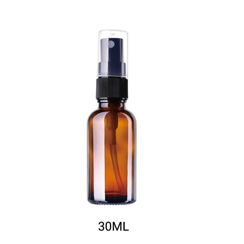 10/15/20/30/50/100/500ml Amber Glass Spray/Dropper Bottles Sprayer Trigger Aromatherapy Dispenser Roller on for Essential Oil