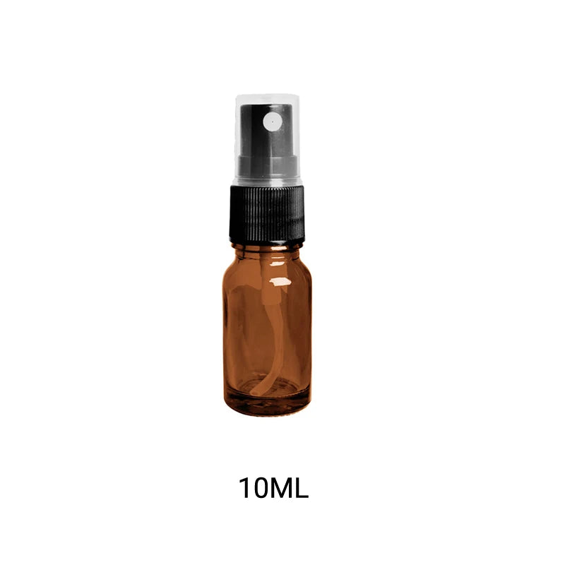 10/15/20/30/50/100/500ml Amber Glass Spray/Dropper Bottles Sprayer Trigger Aromatherapy Dispenser Roller on for Essential Oil