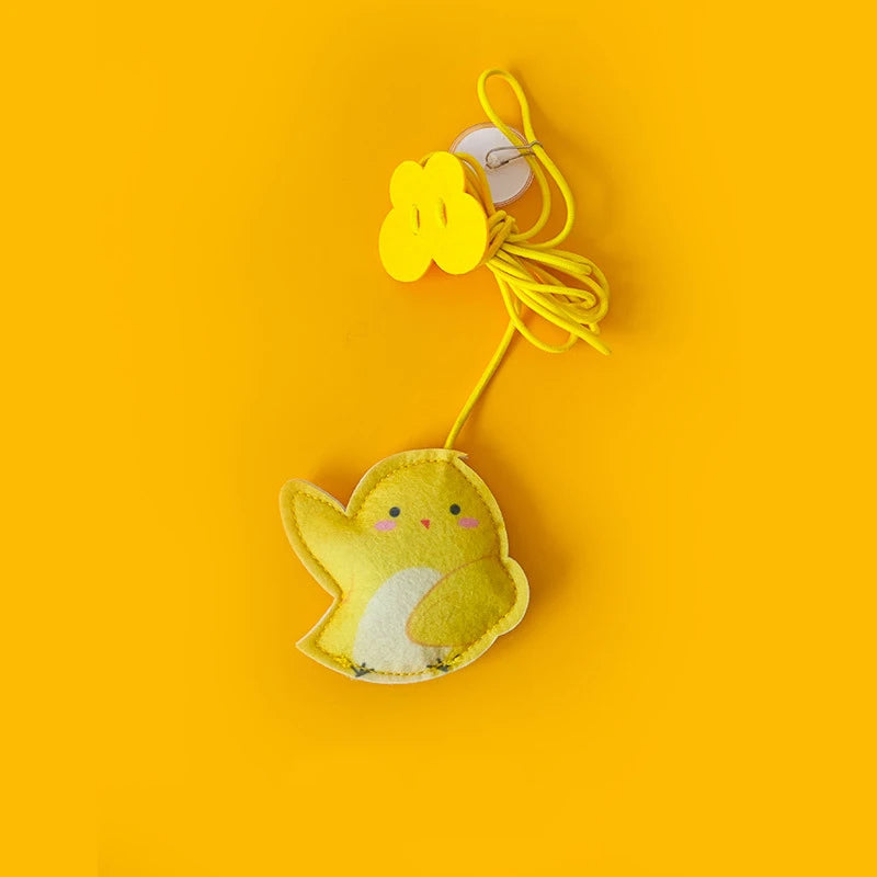 Interactive Cat Toy Hanging Simulation Cat Toy Funny Self-hey Interactive Toy for Kitten Playing Teaser Wand Toy Cat Supplies