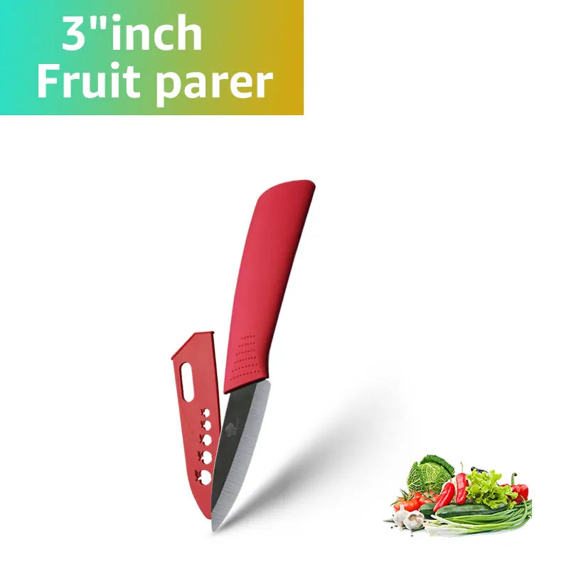 Ceramic Knives Kitchen knives Set 3 4 5 6 inch Chef knife Cook Set Chef Utility Slicer Vegetable Peeler White Zirconia Blade