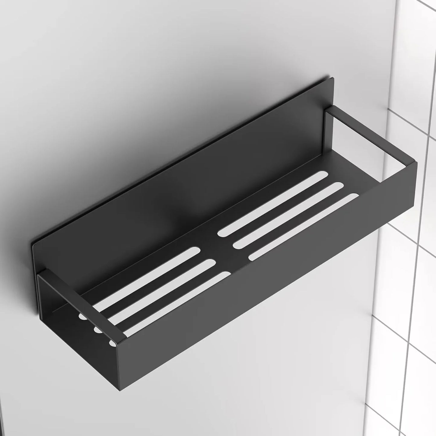 1pc Heavy Duty Magnetic Refrigerator Storage Rack Carbon Steel Refrigerator Spice Rack Strong Magnet, Space Saving Storage Rack