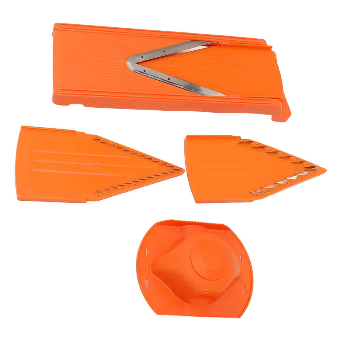 Manual Vegetable Cutter Mandolin Vegetable Cutter Large Frame Practical Hand Protector Stainless Steel Blade Kitchen Tools