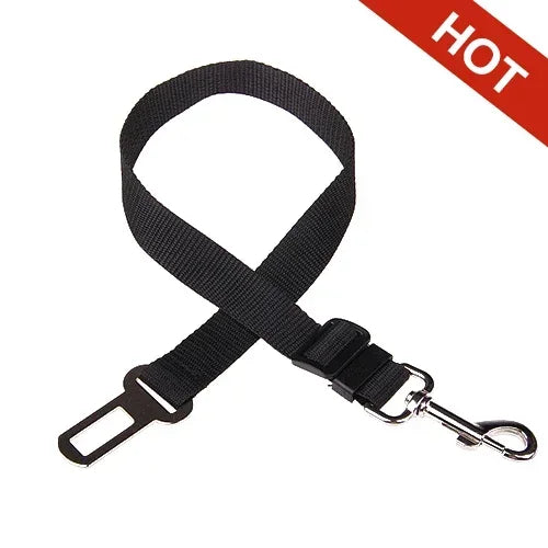 Pet Cat Dog Car Seat Belt Adjustable Pet Seat Vehicle Harness Lead Clip Safety Lever Traction Dog Collars Accessoires for Dogs