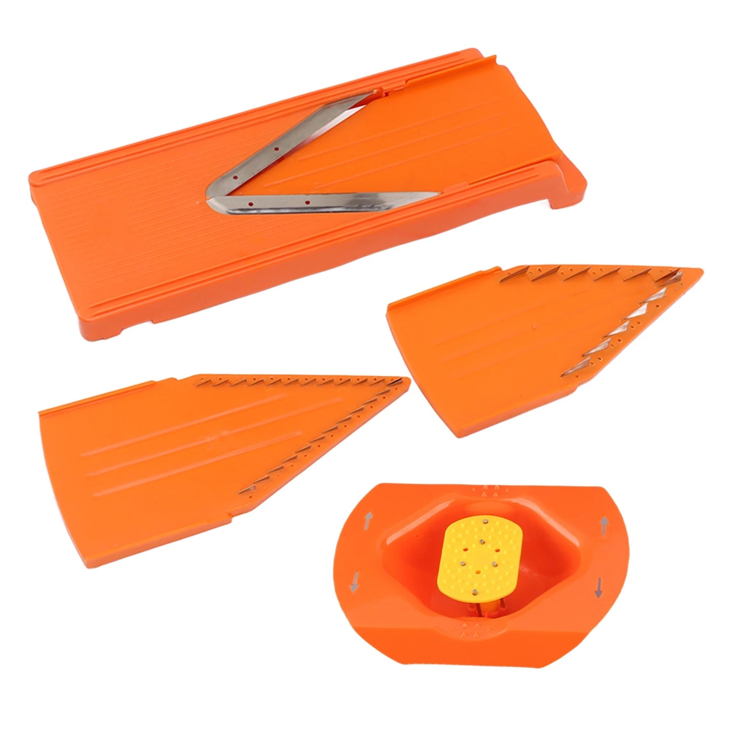 Manual Vegetable Cutter Mandolin Vegetable Cutter Large Frame Practical Hand Protector Stainless Steel Blade Kitchen Tools
