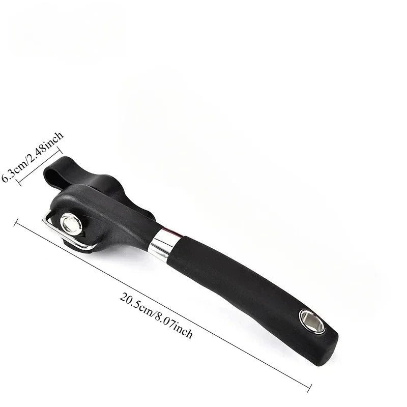 1pc Automatic Can Opener /Manual Jar Opener Tin  Touch None Sharp Edges Electric High Power Jar Tin Can Openers Kitchen Gadgets