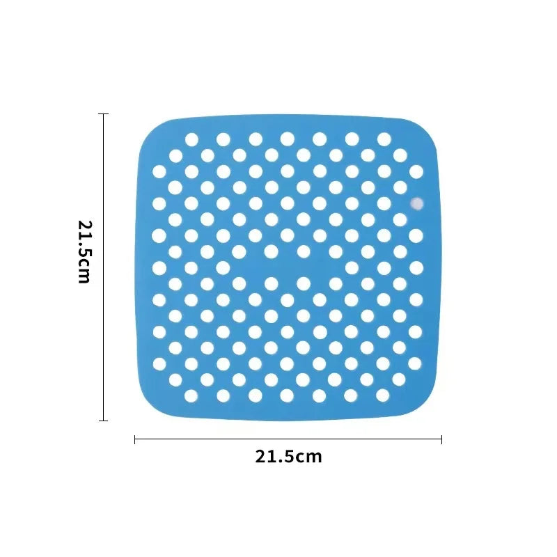 Reusable Air Fryer Pad, Silicone Non-stick Air Fryer Liner, Easy-to-clean Household Kitchen Tool, Practical Home Kitchen Gadget