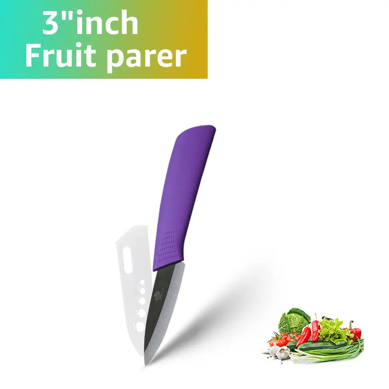 Ceramic Knives Kitchen knives Set 3 4 5 6 inch Chef knife Cook Set Chef Utility Slicer Vegetable Peeler White Zirconia Blade
