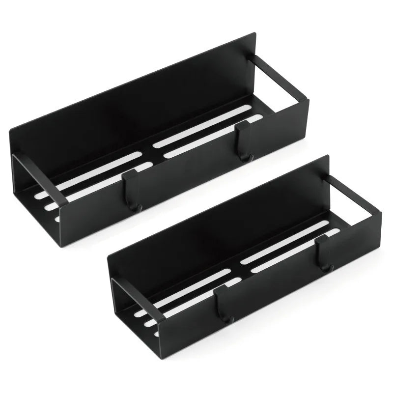 Magnetic Spice Rack for Refrigerator, Magnetic Shelf, Moveable Fridge Organizer with Hook Rack, Seasoning Organizer for Kitchen