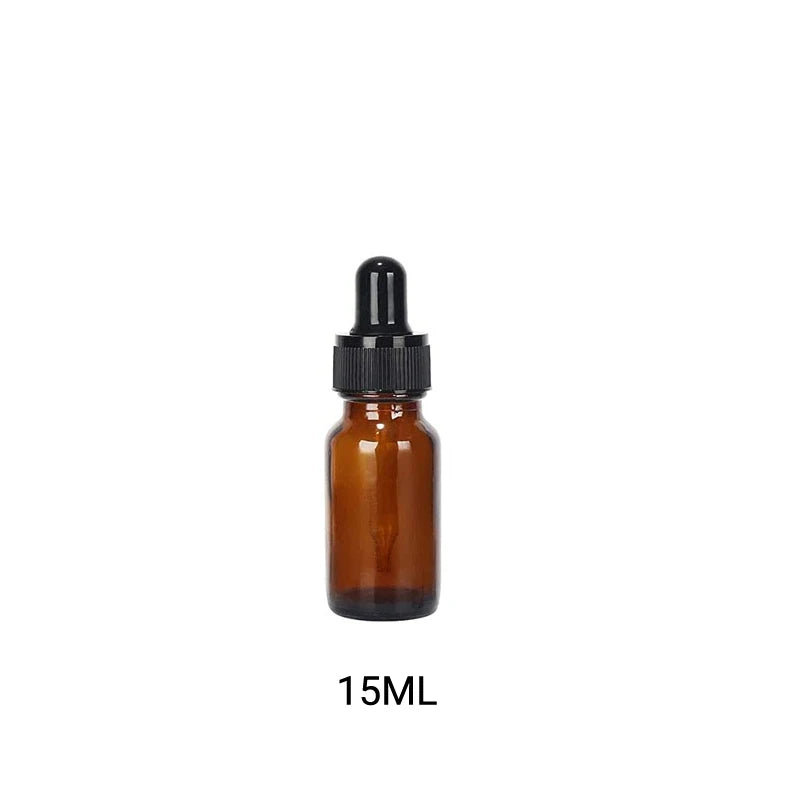 10/15/20/30/50/100/500ml Amber Glass Spray/Dropper Bottles Sprayer Trigger Aromatherapy Dispenser Roller on for Essential Oil