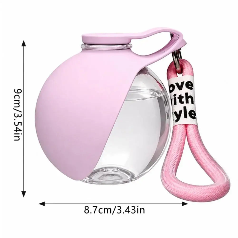 Portable Dog Water Bottle with Foldable Silicone Bowl, Leak-Proof Backflow,Large Capacity Pet Water Dispenser for Dogs & Cats