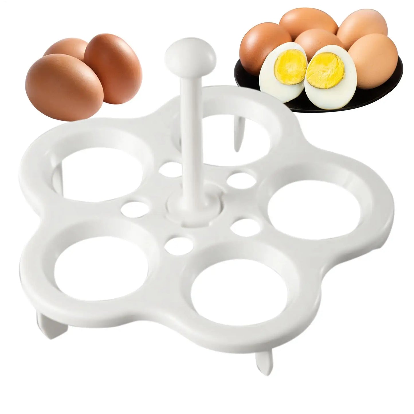 Egg Boiler Holder 4/5 Holds Egg Steamer Rack Eggs Multipurpose Steamer Rack Kitchen Accessory Holder Cooker Pot Gadget tools