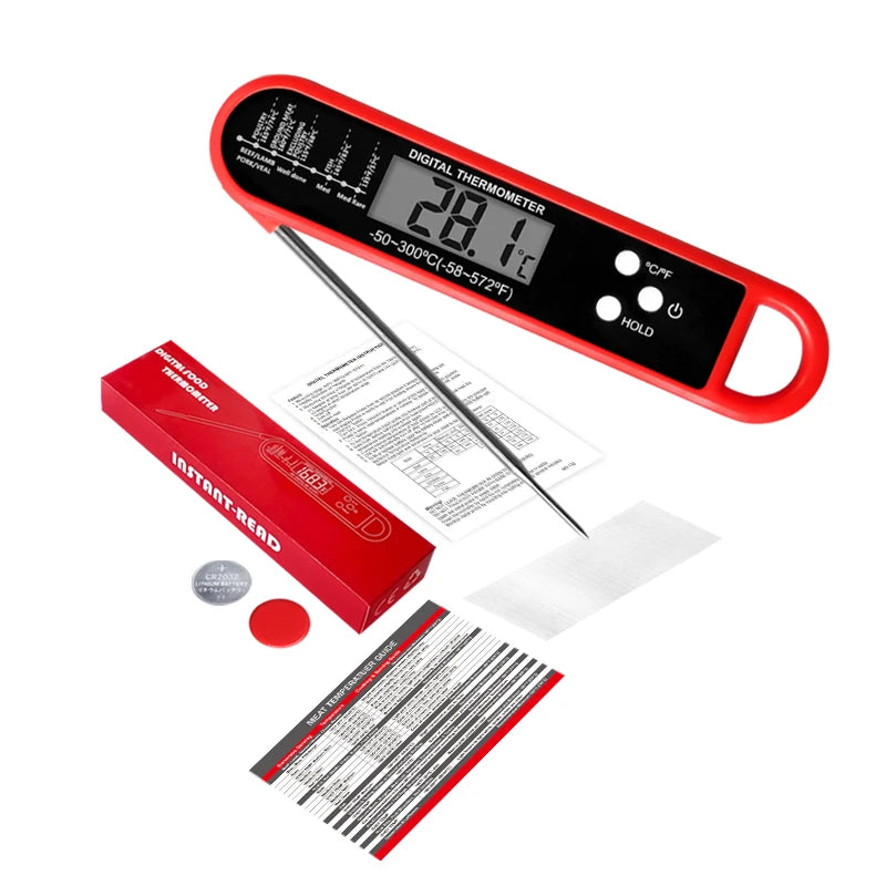 Hot Sale Digital Kitchen Food Thermometer For Meat Water Milk Cooking Food Probe BBQ Electronic Oven Thermometer Kitchen Tools