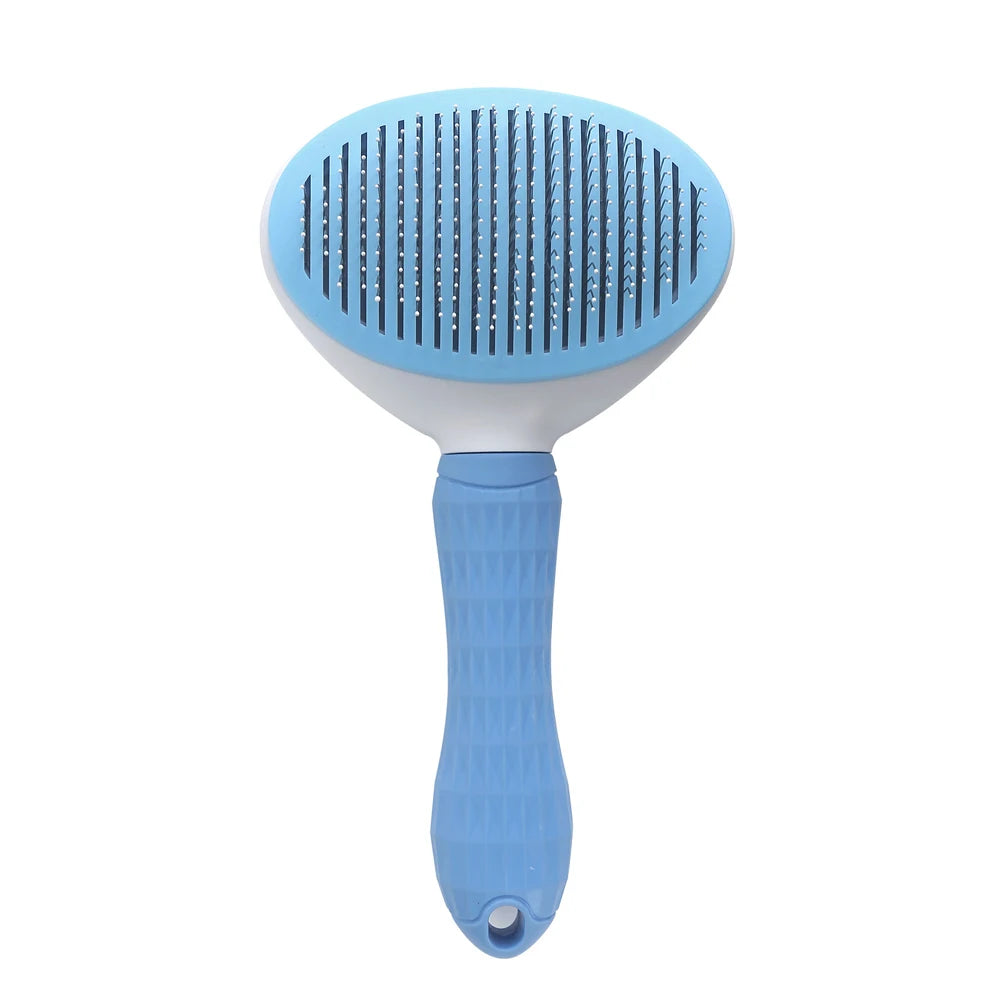 Pet Dog Brush Cat Comb Self Cleaning Pet Hair Remover For Dogs Cats Grooming Tools Pets Dematting Comb Pet Grooming Accessories