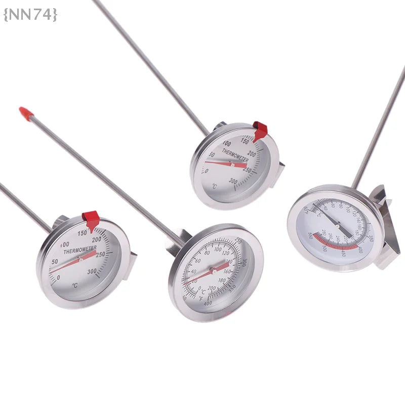1 Pc Thermometer Kitchen Tools Probe Thermometer Milk Coffee Food Meat Gauge Stainless Steel Cooking Temperature Meter