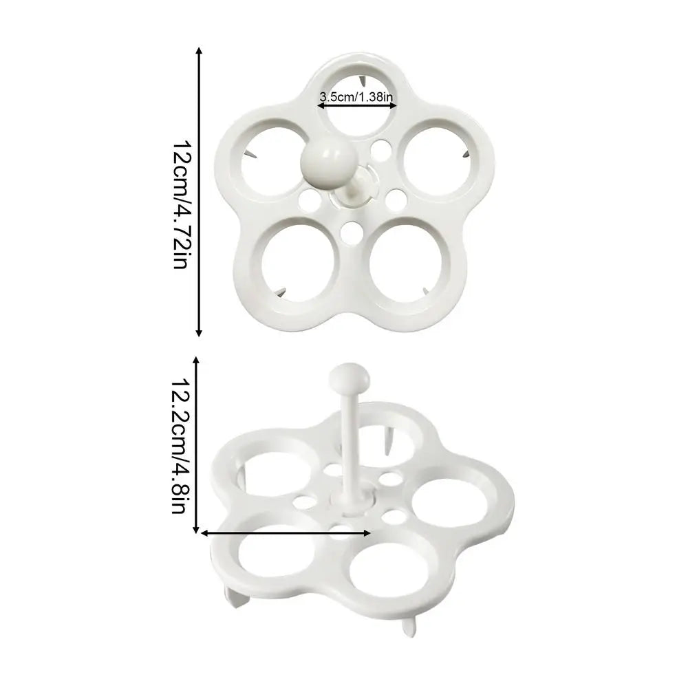 Egg Boiler Holder 4/5 Holds Egg Steamer Rack Eggs Multipurpose Steamer Rack Kitchen Accessory Holder Cooker Pot Gadget tools