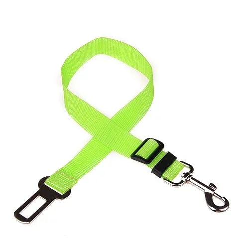 Pet Cat Dog Car Seat Belt Adjustable Pet Seat Vehicle Harness Lead Clip Safety Lever Traction Dog Collars Accessoires for Dogs